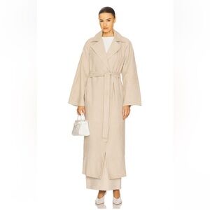 Elegant Cream Women's Coat